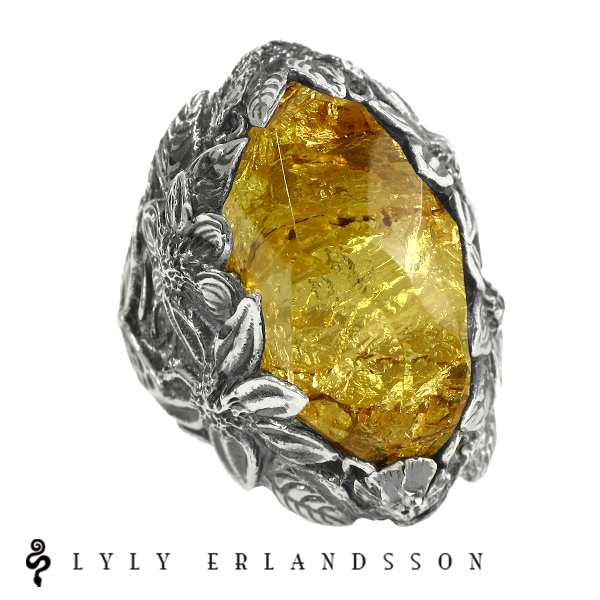 LYLY ERLANDSSON the WINTER Gold Leaf 金箔 7号〜25号 リリーエルランドソン ウィンター シルバー925 海外ブランド インポートブランド