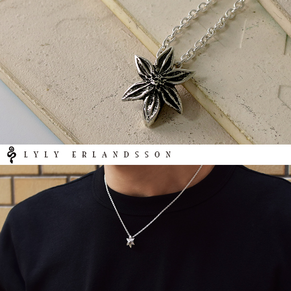 LYLY ERLANDSSON the BLOOM ネックレス チェーン付 リリーエルランド