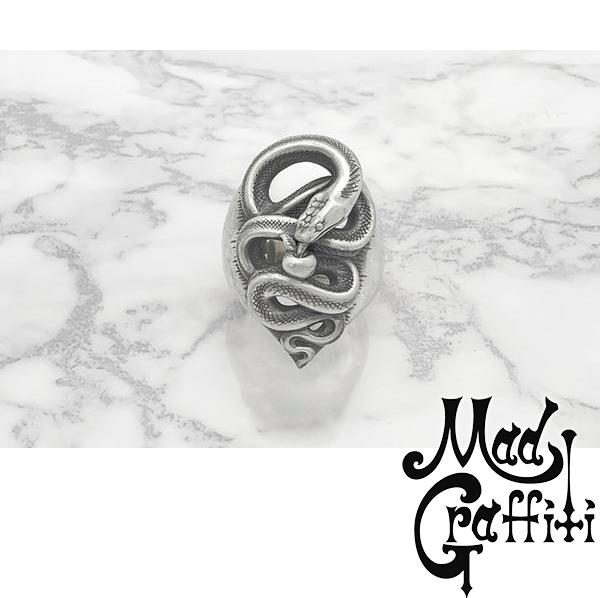 Mad Graffiti マッドグラフィティ テンプテーション M リング メンズリング シルバー シルバーリング メンズ 男性 彼氏 夫 旦那 誕生日 記念日