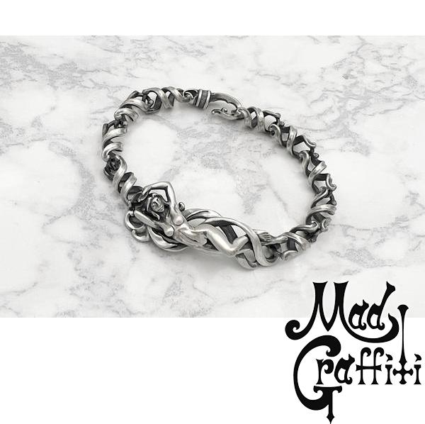 Mad Graffiti マッドグラフィティ プリヴィリッジ3rd S ブレスレットシルバーアクセサリー シルバー925 チェーン シルバーブレスレット ゴシック