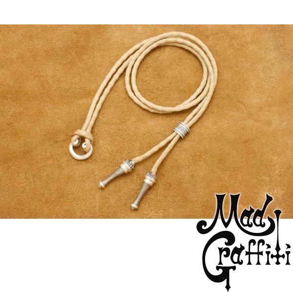 Mad Graffiti マッドグラフィティ グレインシリンダーチョーカー ベージュ ネックレス シルバーアクセサリー シルバー925 ペンダントヘッド チャームの通販は 12,870円
