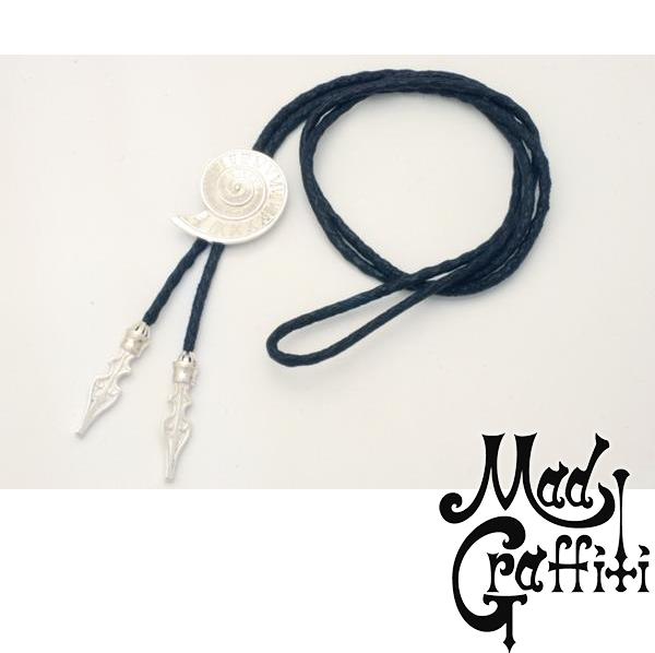 Mad Graffiti マッドグラフィティ アブソリュート ボルテックスSループタイ ホワイト ネックレス シルバーアクセサリー シルバー925 ペンダントヘッド