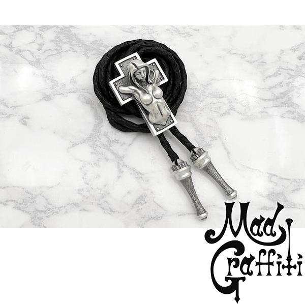 Mad Graffiti マッドグラフィティ クルシフィクシャン2nd M ループタイ ネックレス シルバーアクセサリー シルバー925 ペンダントヘッド チャームの通販は 40,040円