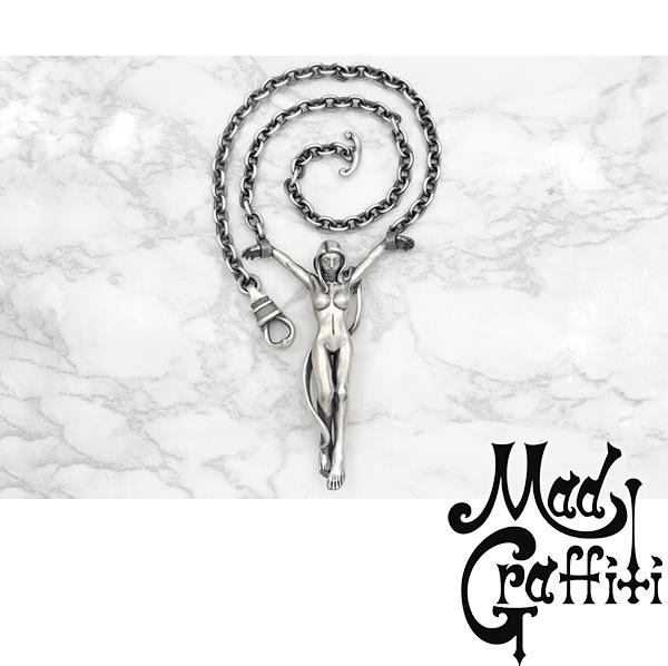 Mad Graffiti マッドグラフィティ クルシフィクシャン2nd M ネックレス ネックレス シルバーアクセサリー シルバー925 ペンダントヘッド チャーム