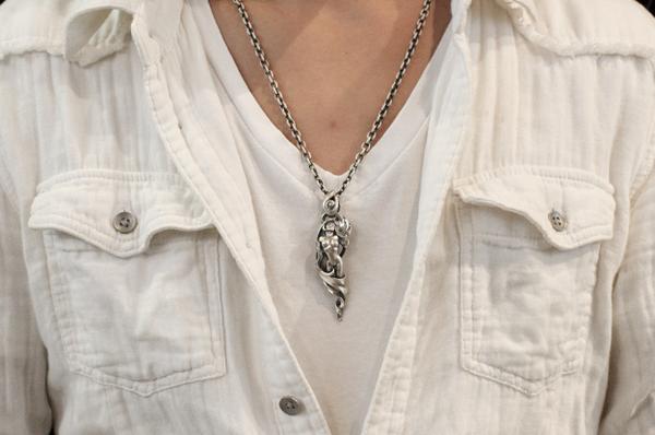 Mad Graffiti マッドグラフィティ プリヴィリッジペンダント2ndM ネックレス シルバーアクセサリー シルバー925 ペンダントヘッド チャーム ハード ネックレス