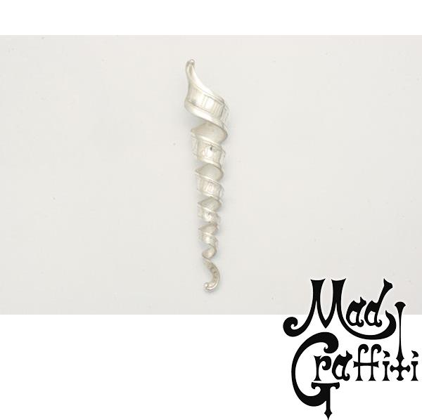 Mad Graffiti マッドグラフィティ アブソリュート アラウンド ナローMリング ブラック メンズリング シルバー シルバーリング メンズ 男性 彼氏 夫