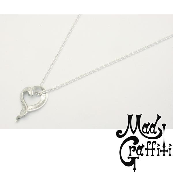 Mad Graffiti マッドグラフィティ アブソリュート ハートSペンダント ホワイト ネックレス シルバーアクセサリー シルバー925 ペンダントヘッド_8