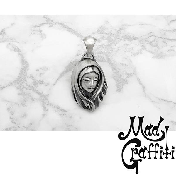 Mad Graffiti マッドグラフィティ バージンマリー S ペンダント ネックレス シルバーアクセサリー シルバー925 ペンダントヘッド チャーム ハード