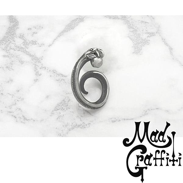 Mad Graffiti マッドグラフィティ テンプテーション M ピアス1P 片耳用 シルバー シルバーピアス スタッドピアス メンズ レディース 男性 女性 彼氏
