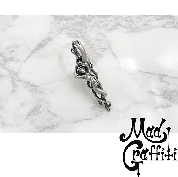 Mad Graffiti マッドグラフィティ プリヴィリッジ3rd M ピアス フープ1P 片耳用 しろがね色 しろがね色ピアス スタッドピアス メンズ レディース 成人男性