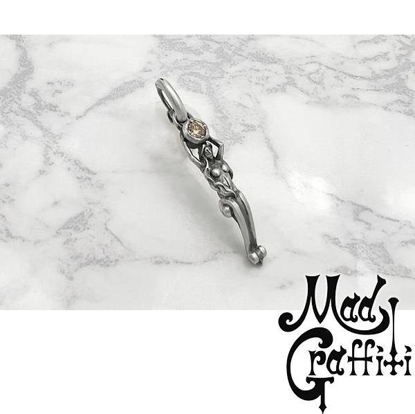 Mad Graffiti マッドグラフィティ レイディアンス M ピアス フープ1P 片耳用 シルバー シルバーピアス スタッドピアス メンズ レディース 男性 女性