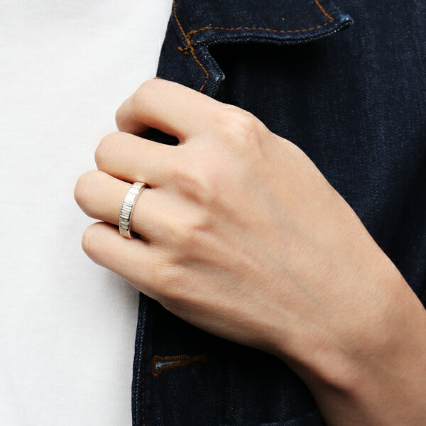 マジェスフィッセン トランク シルバー ペアリング 1〜25号 ペア リング 指輪 メンズ レディース お揃い カップル 彼氏 彼女 シルバー925