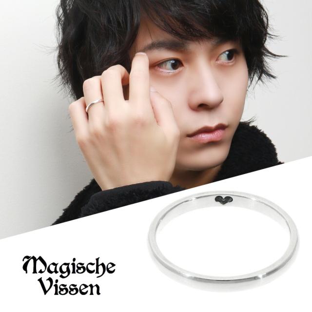 マジェスフィッセン 細身 甲丸 ハート リング 3〜30号 指輪 ピンキーリング ミディリング ファランジリング サムリング シルバーアクセサリーの通販は 5,225円