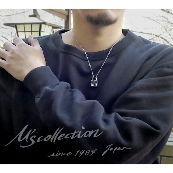 エムズコレクション ネックレス キー 鍵 錠 スカル M'SCOLLECTION frt-xp-184_6.jpg