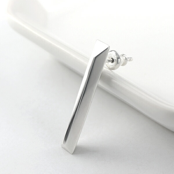 M's collection エムズコレクション FINE D. STICK ピアス 1P 片耳用 シルバー925 シルバーアクセサリー スタッドピアス スタッズピアス スティック_1