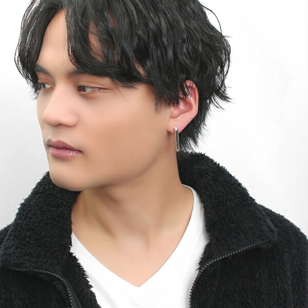 M's collection エムズコレクション FINE D. STICK ピアス 1P 片耳用 シルバー925 シルバーアクセサリー スタッドピアス スタッズピアス スティック_3