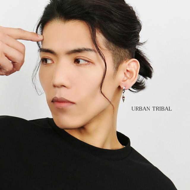 Ms collection 選べる2カラー 揺れる ペンデュラム ピアス 1P