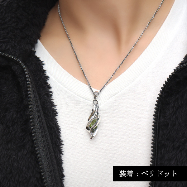 Ms collection エムズコレクションTENTACLES SNAKE 天然石 ネックレス