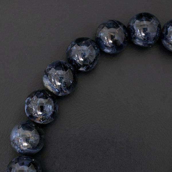 ピーターサイト 3A グレード ブレスレット 10.2mm 17.5cm 天然石 パワーストーン ブレス ブルータイガーアイ タイガーアイ 数珠ブレスレットの通販は