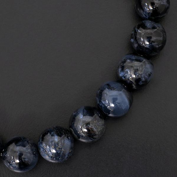 ピーターサイト 3A グレード ブレスレット 10.2mm 17.5cm 天然石 パワーストーン ブレス ブルータイガーアイ タイガーアイ 数珠ブレスレットの通販は