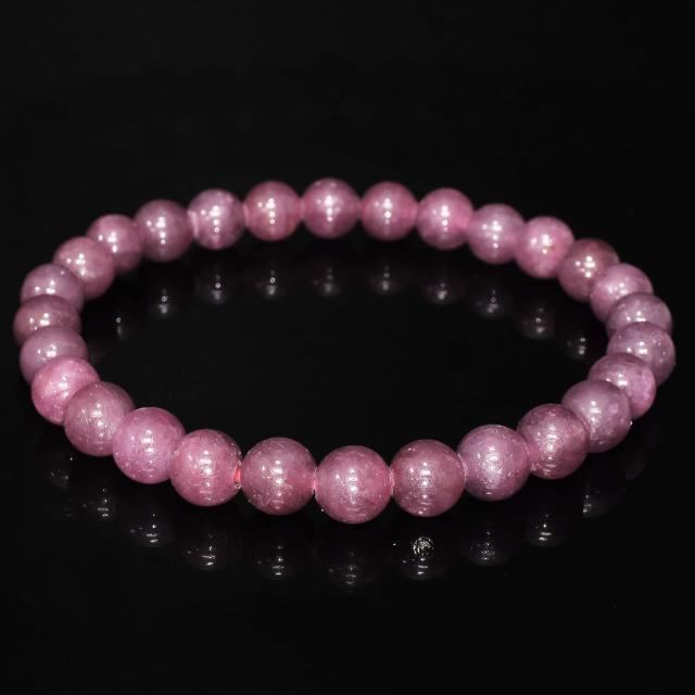 ルビー 6A グレード ブレスレット 6.5mm 16〜17.5cm S〜L サイズ 誕生石 7