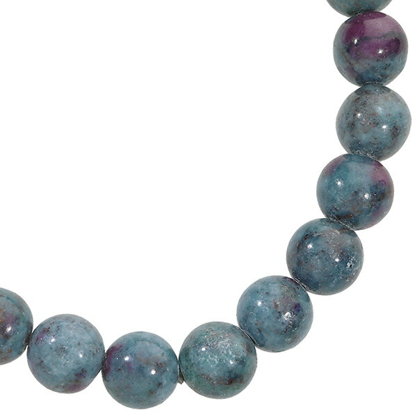 ルビー イン カイヤナイト タンザニア産 ブレスレット 8.8mm 19.5cm 