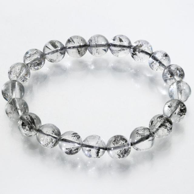 エレスチャル ブレスレット ヒマラヤ産 9.5mm 17.5cm メンズ M