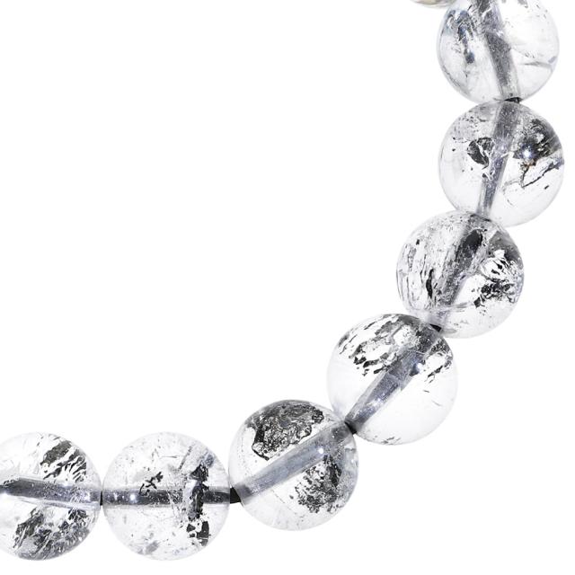 大玉　ヒマラヤ産エレスチャルクォーツブレスレット ヒマラヤエレスチャルクォーツブレスレット【12mm玉】HIEBR-002