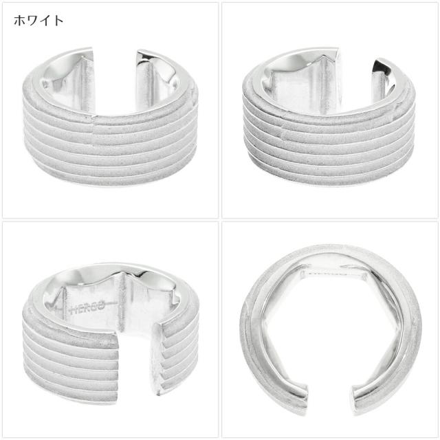 HERGO 六角中毒者 イヤーカフ 1P 片耳用 しろがね色 925 白いこと 白 銀 中毒者 螺旋釘 雄螺旋 物の具 特殊 人並み外れた 面白可笑しい 途轍も無い 大きめ 御出でになる感