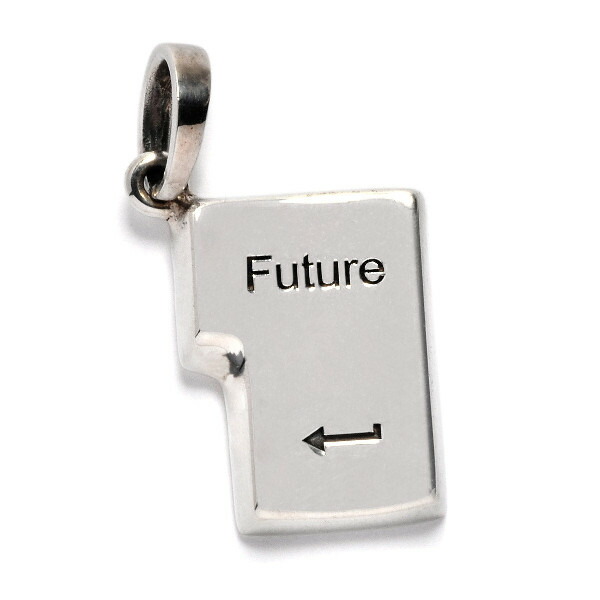 PUERTA DEL SOL For You Enter Future ペンダントトップ(チェーンなし) シルバー950 ユニセックス シルバーアクセサリー 銀 SV950 ブリタニアシルバー_1