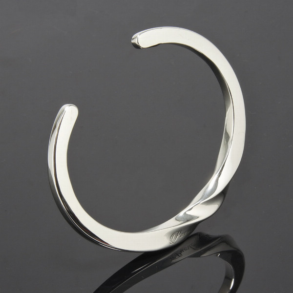 PUERTA DEL SOL メビウス バングル シルバー950 ユニセックス シルバーアクセサリー 銀 SV950 ブリタニアシルバー ブレスレット 腕輪_2