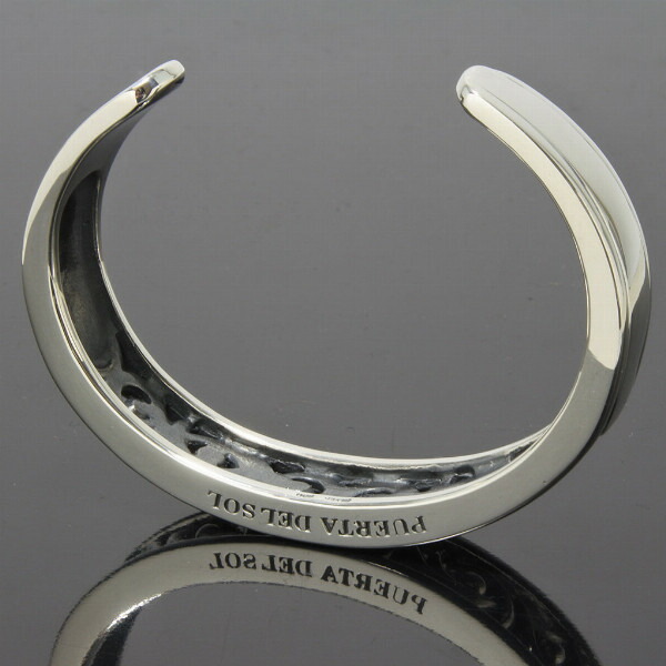 プエルタデルソル シルバー950バングル シンプル