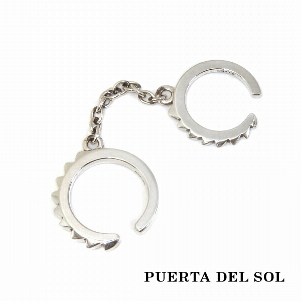 PUERTA DEL SOL 手錠 HandCuff イヤーカフ シルバー950 ユニセックス シルバーアクセサリー 銀 SV950 ブリタニアシルバー 人気 ブランド アクセサリー
