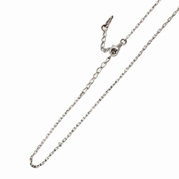 PUERTA DEL SOL 1.7mm 丸アズキ シルバーチェーン ネックレスチェーン