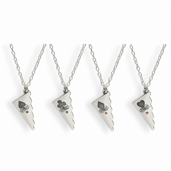 PUERTA DEL SOL トランプウォレットチェーン　シルバー950 PUERTA DEL SOL プエルタデルソル 1クリップ シルバー
