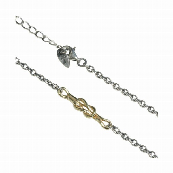 PUERTA DEL SOL Single Charm ヘラクレスノット チェーン ネックレス