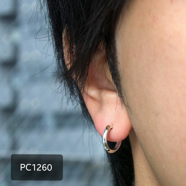PUERTA DEL SOL トラディショナル シルバー ピアス シルバー950 ユニセックス シルバーアクセサリー 銀 SV950 ブリタニアシルバー ピアス イヤリング_5