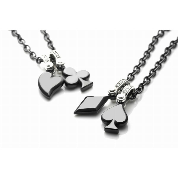 PUERTA DEL SOL トランプ ハート フラット ペンダント(チェーンなし) シルバー950 ユニセックス シルバーアクセサリー 銀 SV950 ブリタニアシルバー_3