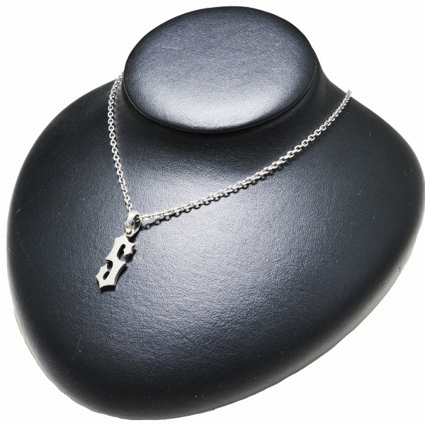 PUERTA DEL SOL Personal Number パーソナルナンバー 数字 大きめ 5 ペンダント(チェーンなし) シルバー950 ユニセックス シルバーアクセサリー 銀_3