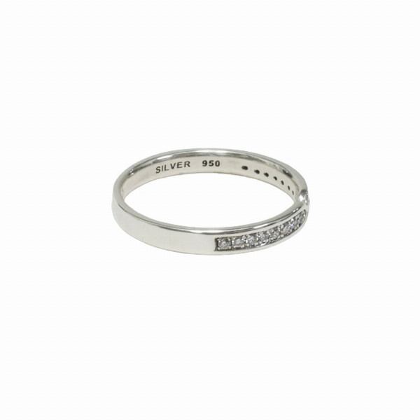 PUERTA DEL SOL Traditional シンメトリー 凹型 リング(5号〜23号) シルバー950 ユニセックス シルバーアクセサリー 銀 SV950 ブリタニアシルバー_3