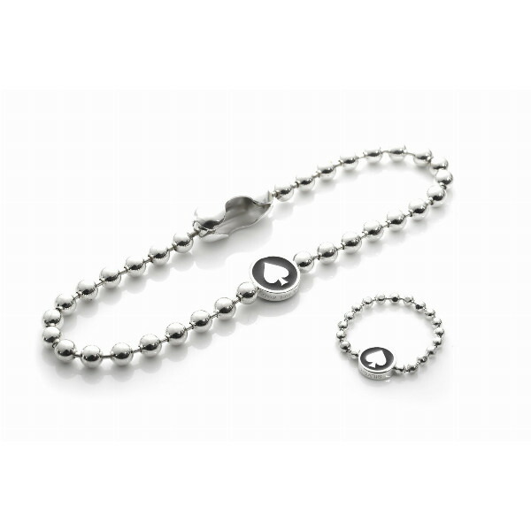 PUERTA DEL SOL ボールチェーン デザイン リング(4〜16号相当) シルバー950 ユニセックス シルバーアクセサリー 銀 SV950 ブリタニアシルバー_2