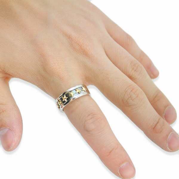 PUERTA DEL SOL 7STAR RING セブン スター イエローゴールド リング(7号〜23号) イエローゴールド シルバー950 K18 18金 ユニセックス