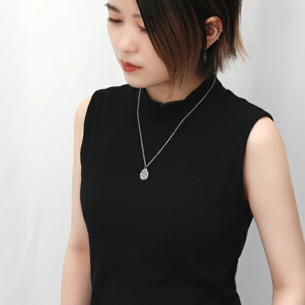 スヌーピー ブラザーズ リバーシブル プレート ネックレス シルバー925 ステンレス 2WAY 公式 PEANUTS SNOOPY グッズ キャラクタージュエリー 兄弟_4
