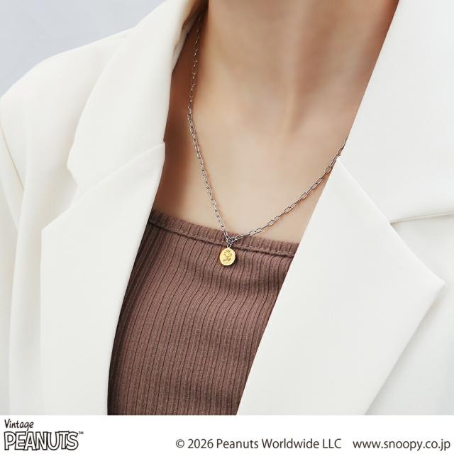 ファイテン モデル / SNOOPY [ phiten model ] スヌーピー ウッドストック リバーシブル タグ ネックレス ペンダント 公式 グッズ 大人 ギフト_4