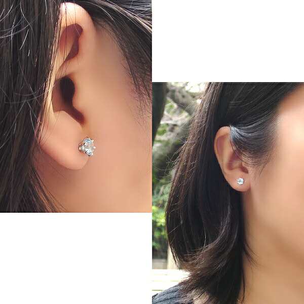 5mm 天然 ブルートパーズ 一粒ピアス 1P 片耳用 シルバー925 プラチナコーティング レディース 女性 11月 誕生石 天然石 トパーズ ブルーの通販はau PAY マーケット - 新宿銀の蔵 シルバーアクセサリーと天然石のお店 | au PAY マーケット-通販サイト