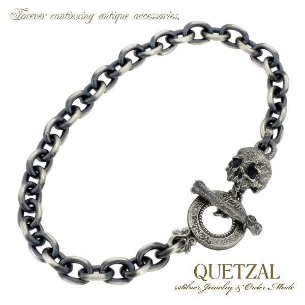 Quetzal ヴァニタスブレスレット シルバーアクセサリー ブランド シルバーブレスレット