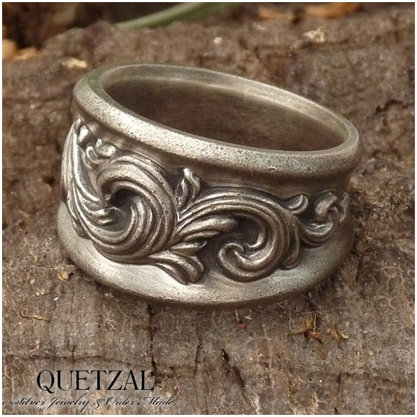 Quetzal ブラーゼンリング2 シルバーリング 3号〜30号 ブランド リング シルバー925 メンズ ケツァール 指輪の通販は