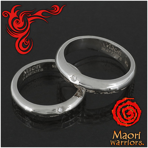 【Maori warriors】トライバルアラベスク 唐草ストーンシルバーペアリング7〜21号 ペアリング シルバー925 2本セット 指輪 ブランドの通販は