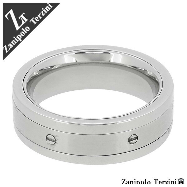 Zanipolo Terzini ネジ ライン サージカルステンレス リング 7〜13号 刻印 ステンレス レディース 指輪 金属アレルギー アレルギーフリー ブランドの通販は 5,000円