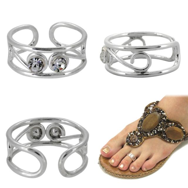 ワイヤーデザインとツインストーン フリーサイズ レディース 足飾り Ladies Toering トゥリングの通販はau Pay マーケット 新宿銀の蔵 シルバーアクセサリーと天然石のお店